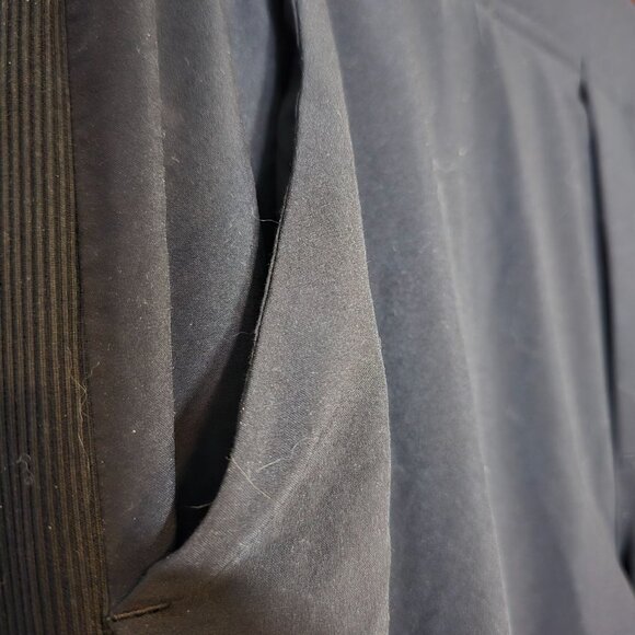 Athleta Women's Jogger Pants Size 4 Black Straight Leg Nylon Pockets Ankle Split - Picture 5 of 7